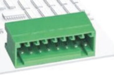 PCB terminal block SM C09 0252 08 ROC plug-in 90 ° RM 2,50mm, 8-pole, green